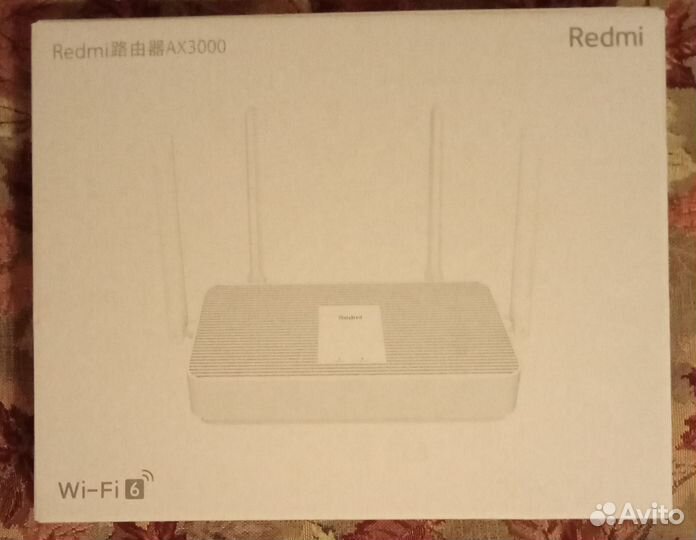 WI-FI роутер Redmi Router AX 3000 T