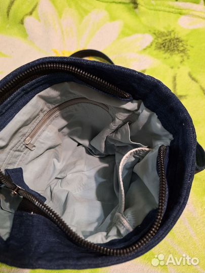 Сумка джинсовая