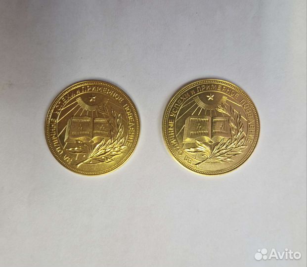 Золотая школьная медаль. РСФСР