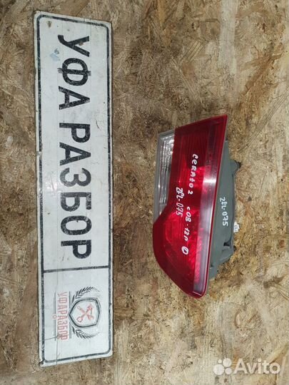 Фонарь в крышку багажника левый бу ориг Kia Cerato