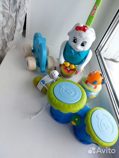 Большой пакет игрушек и развивашек