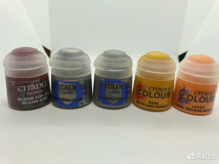 Акриловые краски citadel