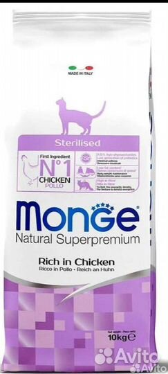 Корм для кошек monge