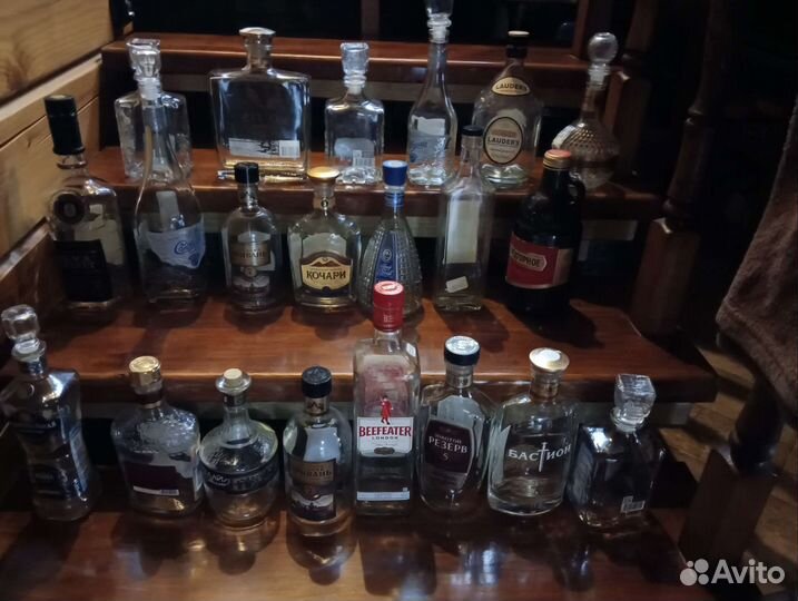 Бутылка стеклянная