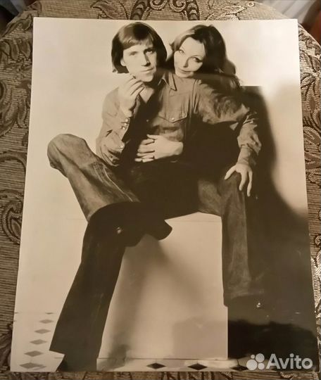 Фото Высоцкого и Марины Влади на плёнке СССР
