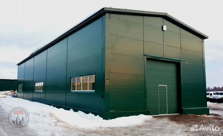 Быстровозводимый ангар под ключ