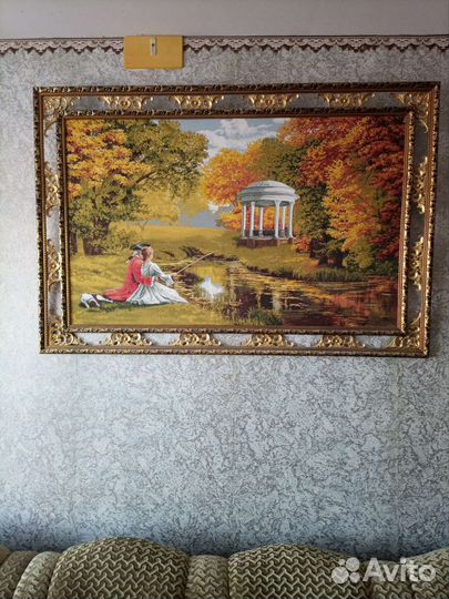 Большая картина гобелен