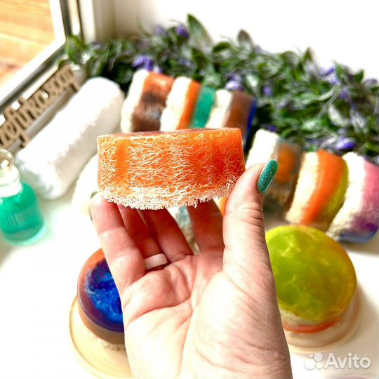 Люфа - мочалка мыло