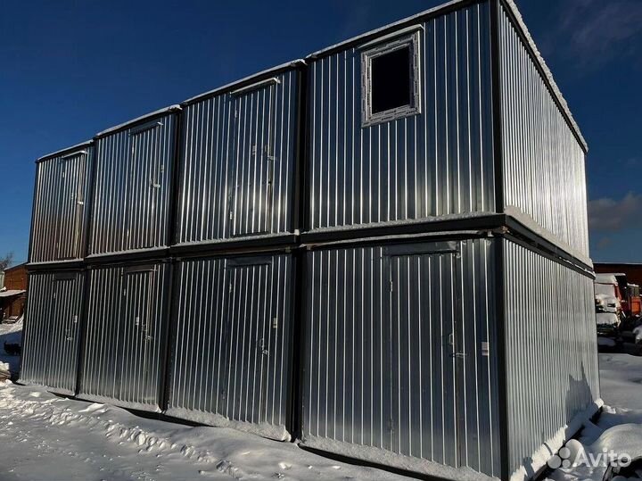 Металлический вагон бытовка