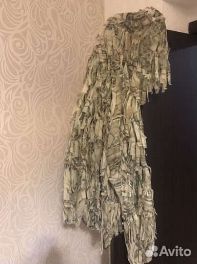 Маскировка камыш с зеленью