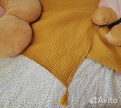 Покрывало hm home Плед вафельный zara home h&m