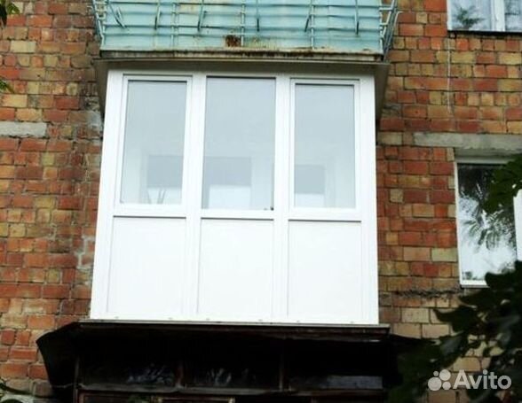 Остекление балконов, установка пластиковых окон