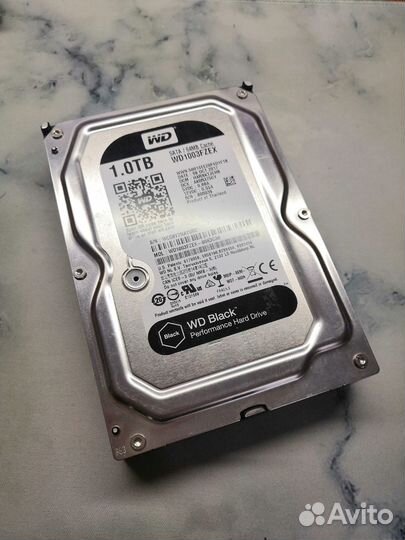 Жёсткие диски 1TB Western Digital Black/Blue
