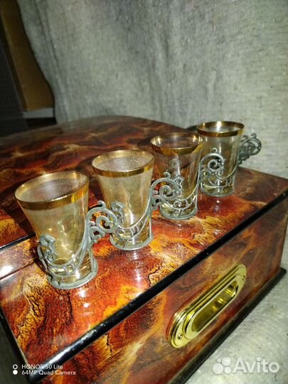 Посуда цветное стекло времен СССР