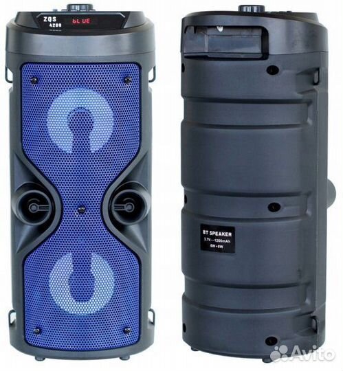 Портативная колонка bluetooth с караоке