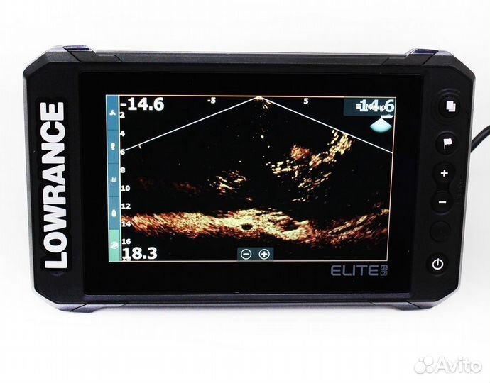 Эхолот Lowrance Elite FS с датчиком с первым взнос