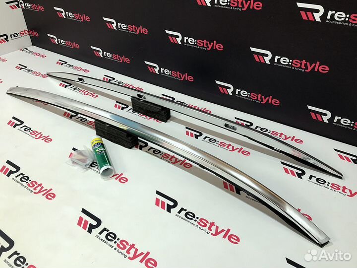 Рейлинги Mazda CX-4 с17г Серебро