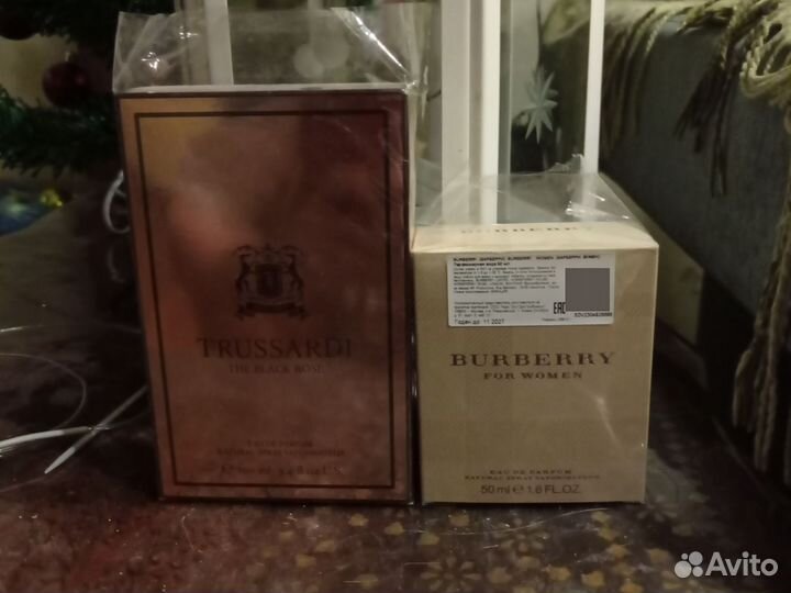 Духи оригинальные burberry Trussaedi