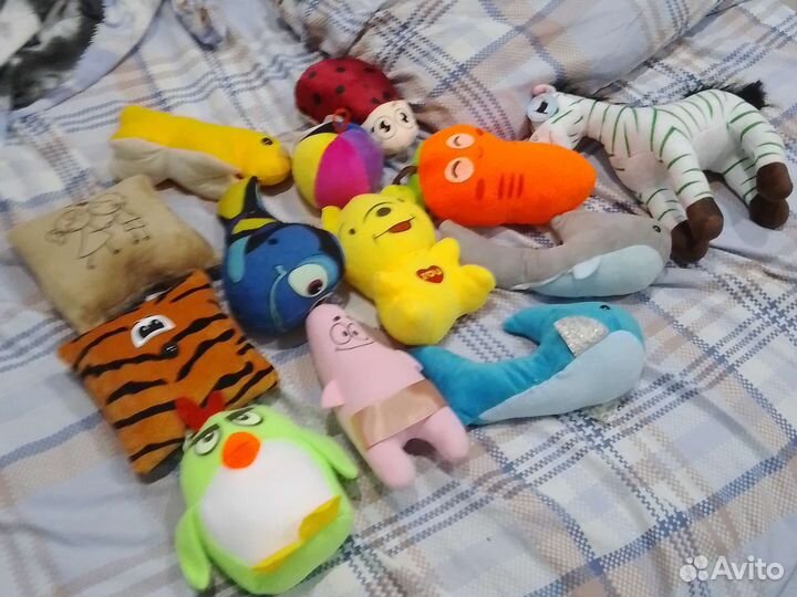 Игрушки плюшевые