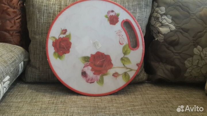 Новая разделочная доска в упаковке, Д35 см