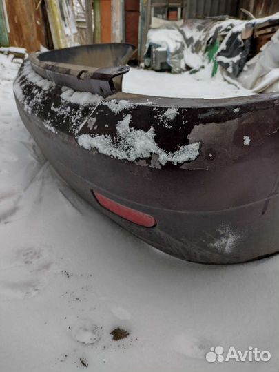 Задний бампер приора