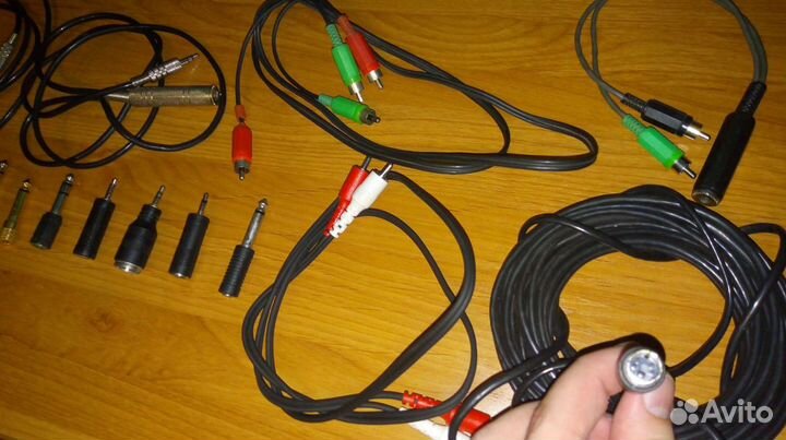 Шнуры хлр, аудио кабели, переходники джеки, rca