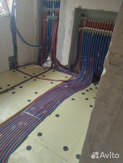 Монтаж отопления водоснабжения