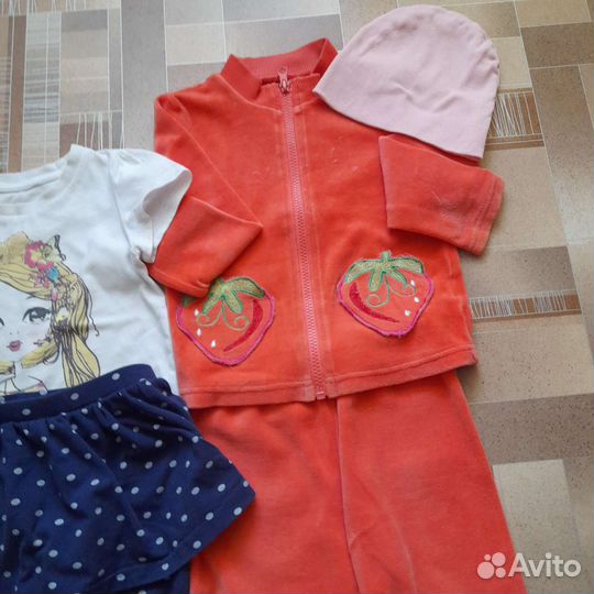 Пакет вещей на девочку