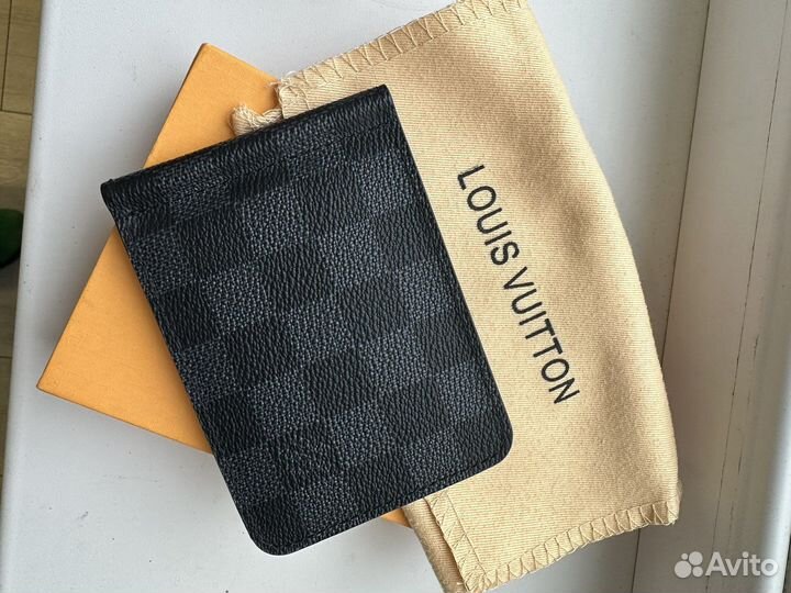 Зажим для денег из натуральной кожи