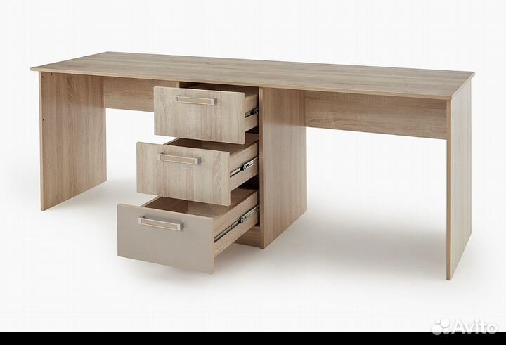 Письменный стол для школьника на двоих