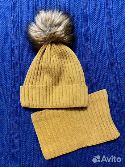 Шапка и снуд для девочки