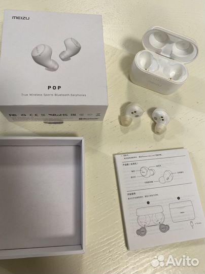 Беспроводные наушники meizu pop
