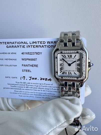 Часы Cartier panthere 27mm