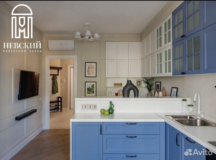 Кухни на заказ, Кухня до потолка