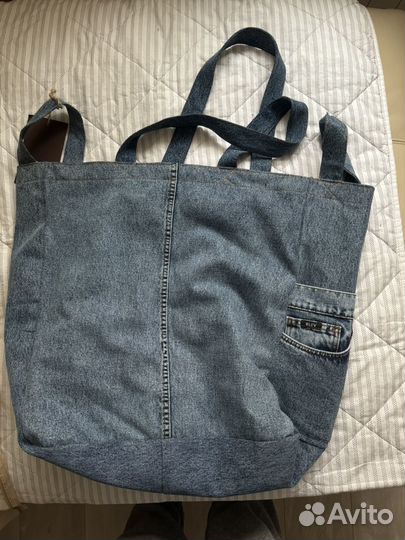 Сумка шоппер из джинсы Lcv