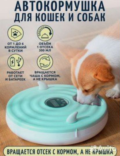 Автокормушка для кошек и собак
