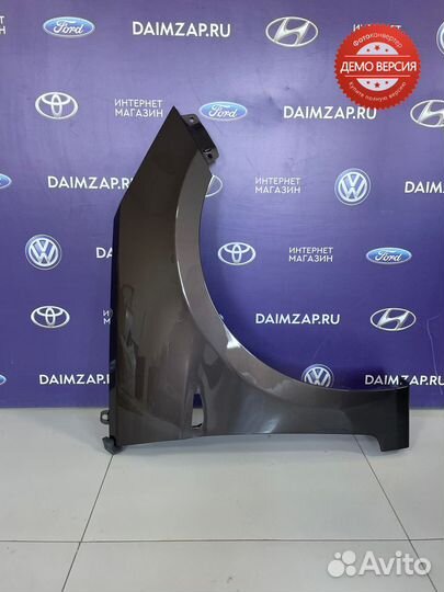 Крыло Hyundai Solaris (2010-2017) правое кофейный