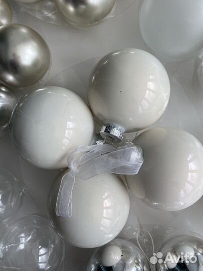 Новогодние игрушки шары