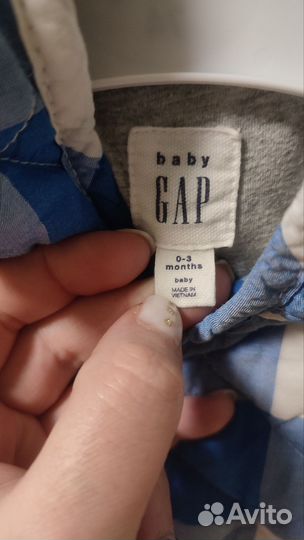 Комбинезон демисезонный детский 0-3 мес 62р GAP