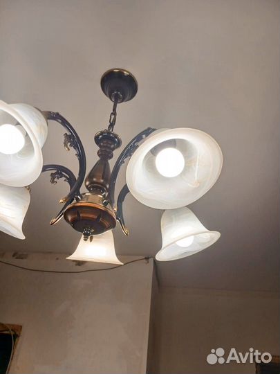 Люстра подвесная б/у Германия