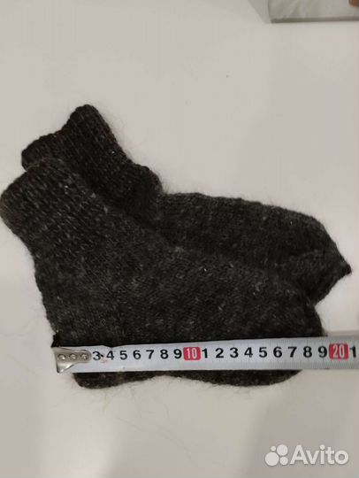 Носки пуховые, пух+шерсть