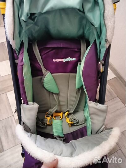 Детские санки коляска nika