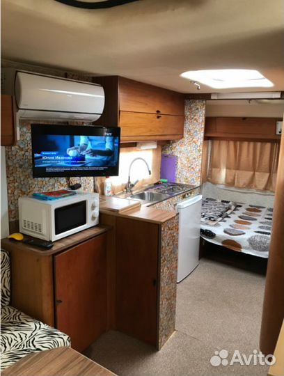 Отдых у моря в автодоме трейлере кемпере