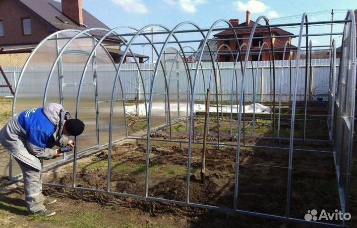 Теплица из поликарбоната