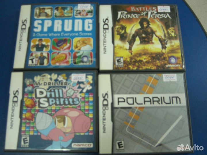 Игры для игровой приставки nintendo DS нинтендо