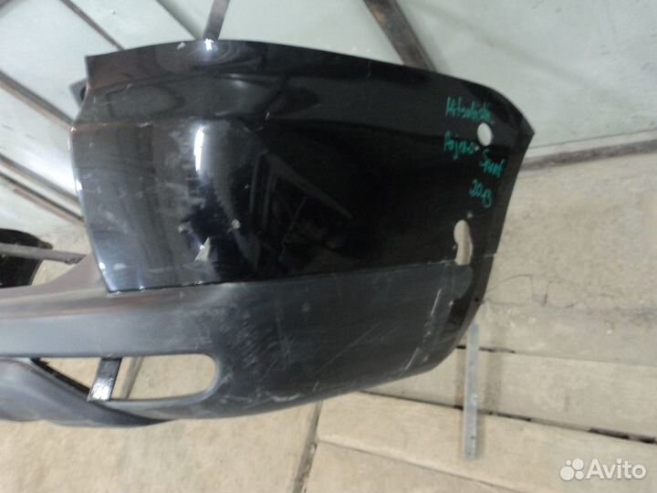 Бампер задний Mitsubishi Pajero Sport II 20082013