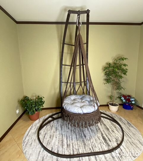 Подвесные качели гамак