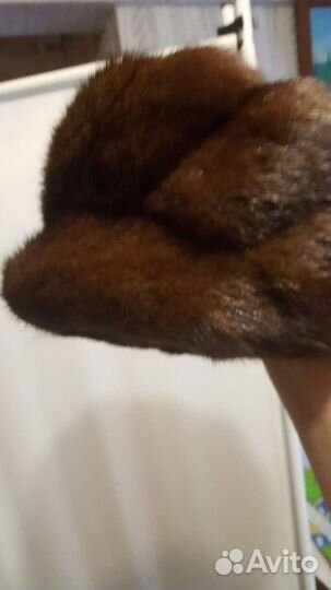 Шапка норковая женская