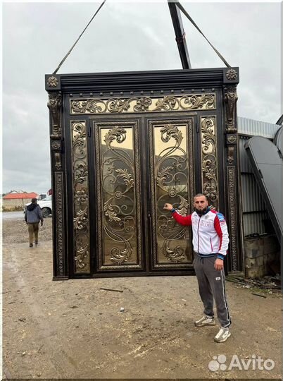 Кованые ворота