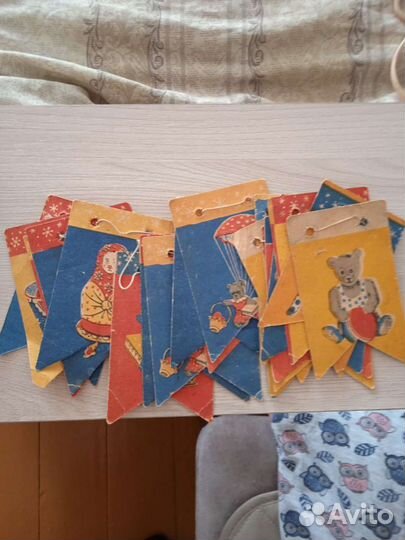 Бумажная гирлянда СССР